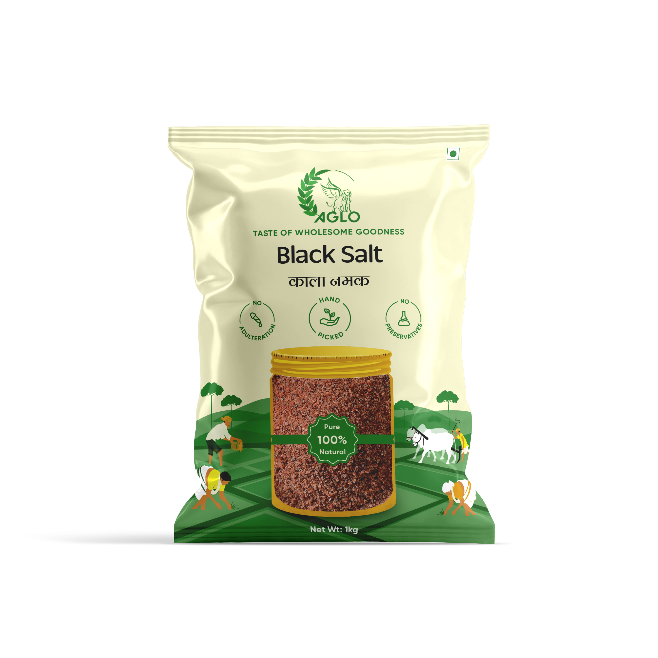 Black SaltBlack salt has a distinct, mineral-rich flavor, perfect for enhancing chutneys, salads, and snacks.