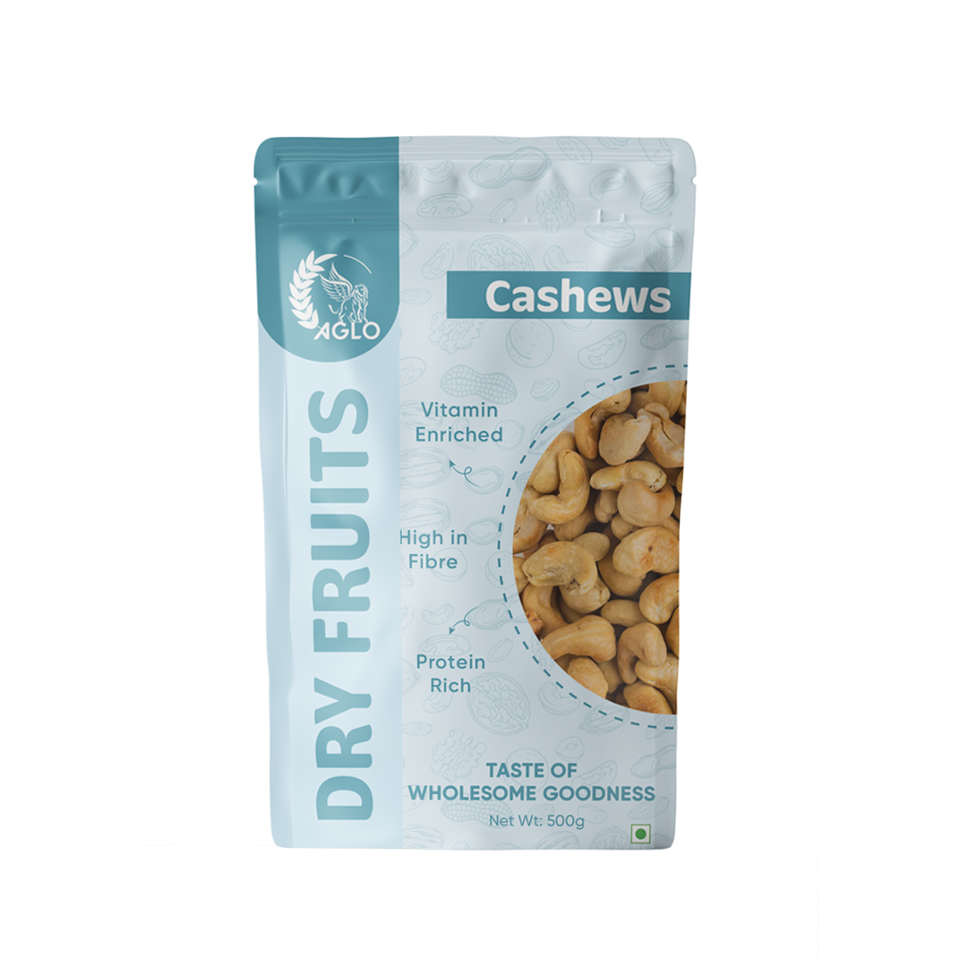 CashewsCreamy and rich cashews are packed with healthy fats, protein, and vitamins, perfect for snacking, cooking, or adding to desserts.