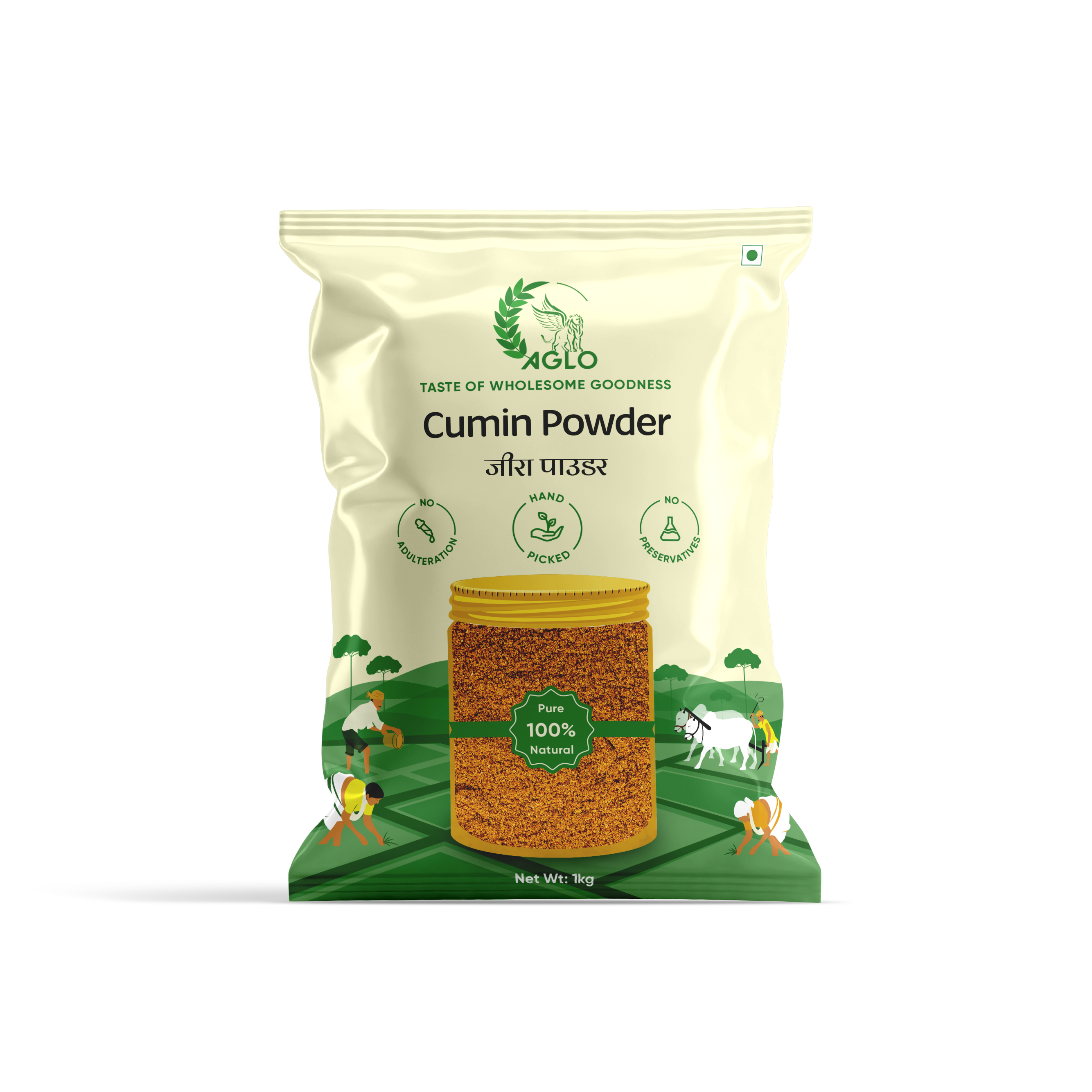 Cumin PowderCumin powder adds a warm, earthy flavor, enhancing the taste of curries, soups, and spice blends.