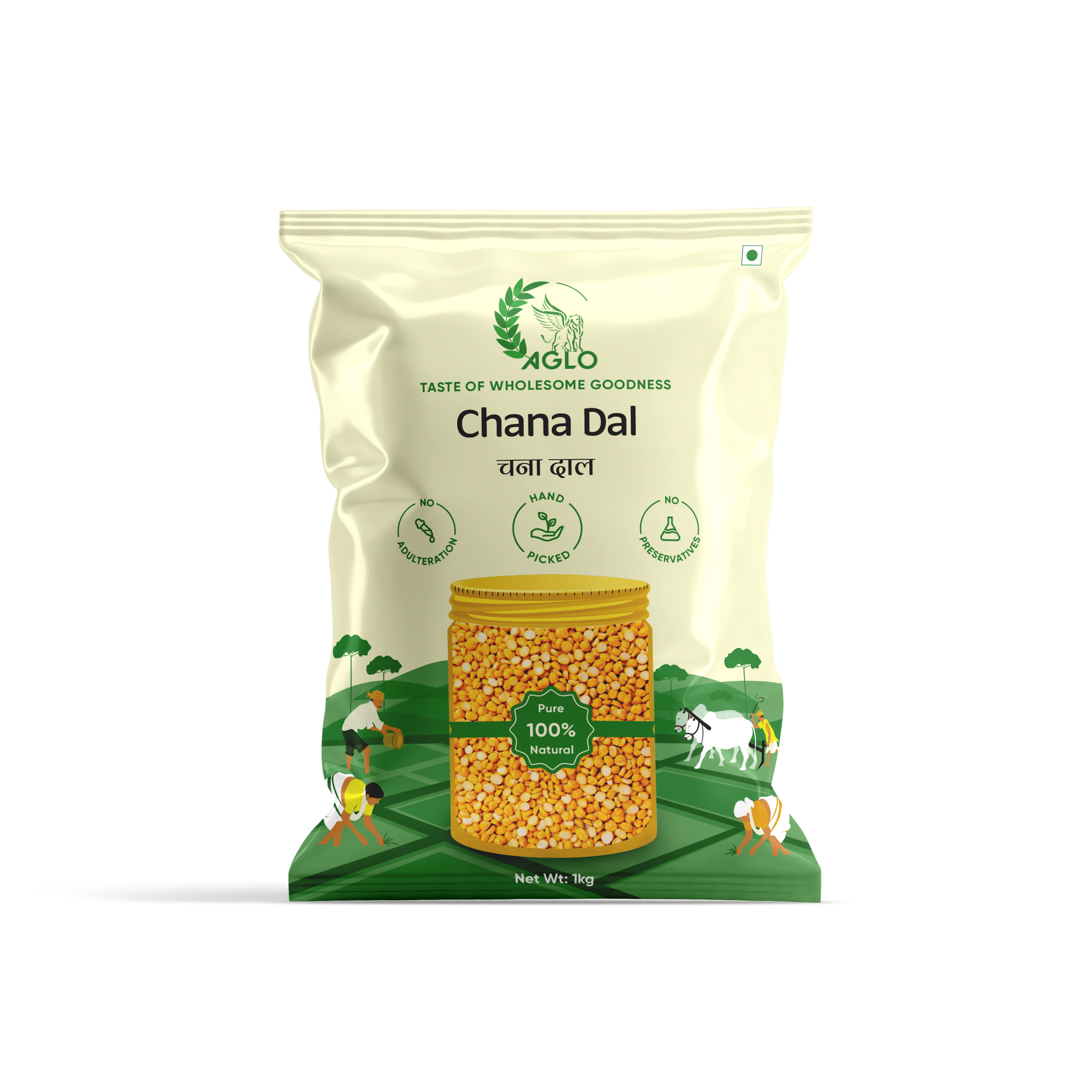 Chana Dal A protein-rich lentil, perfect for making hearty dals, soups, and crunchy snacks.