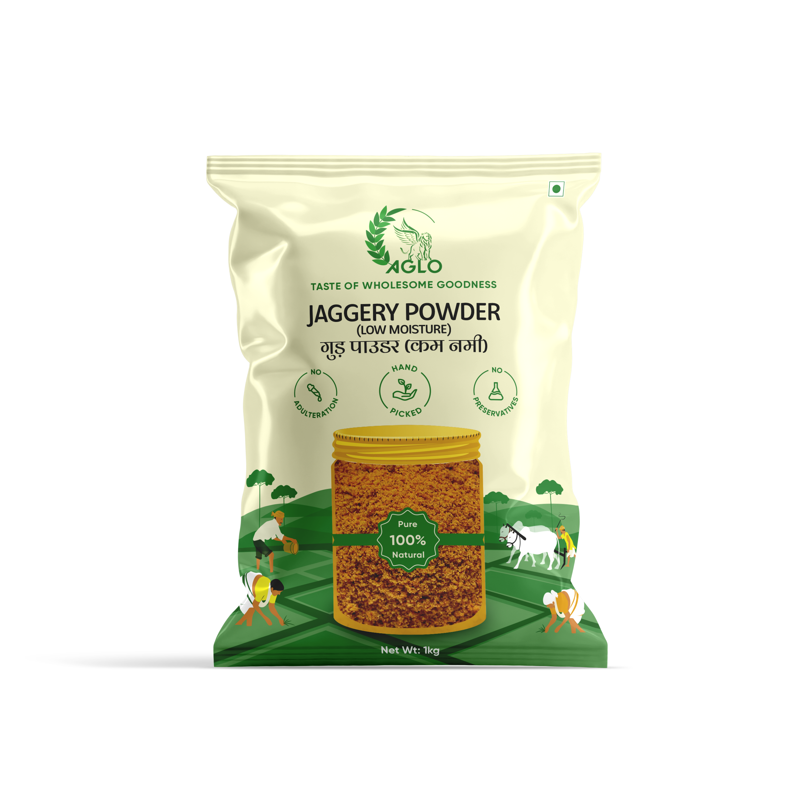 Jaggery PowderJaggery powder is a natural sweetener with a rich, molasses-like flavor, perfect for desserts, beverages, and savory dishes.