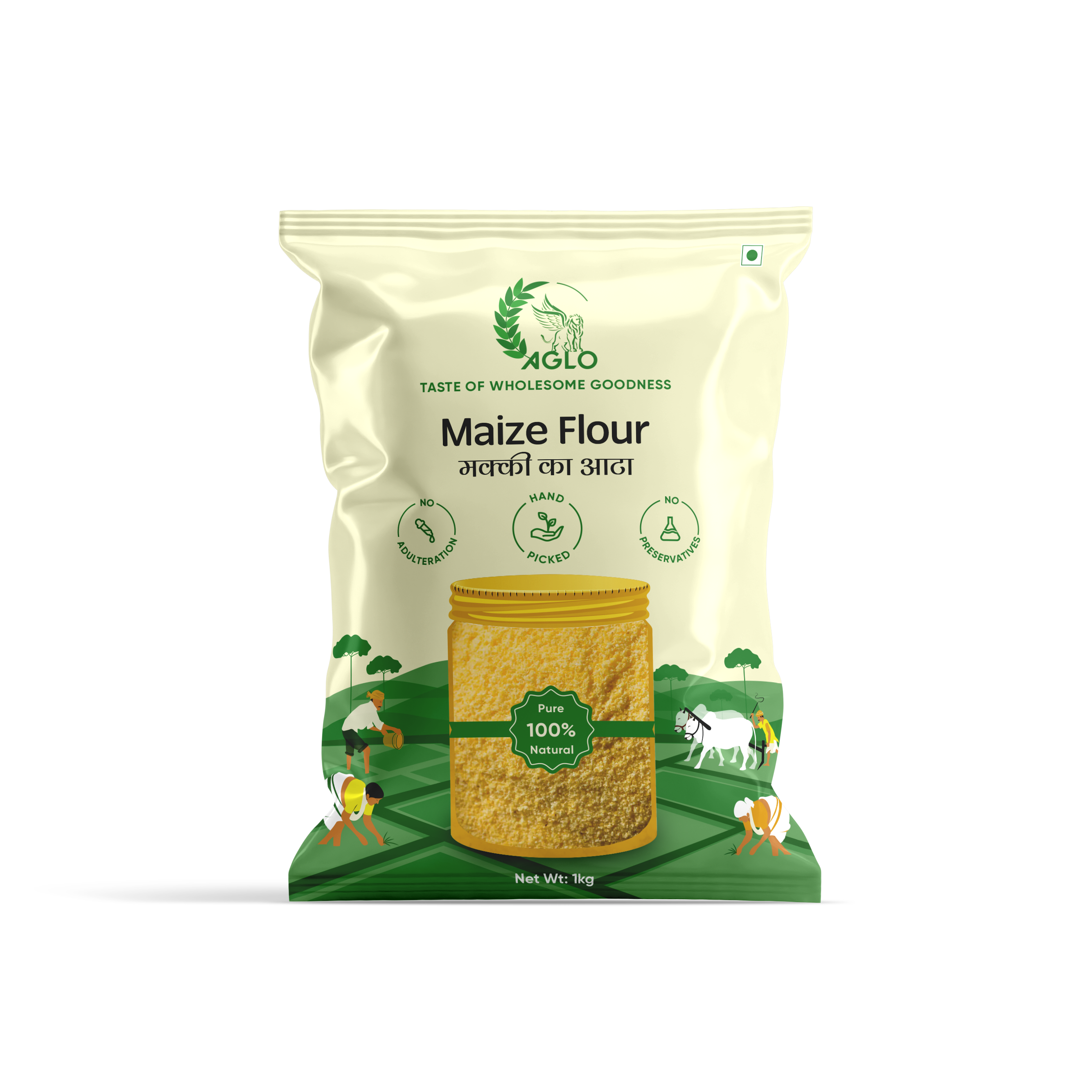 Maize FlourGluten-free and wholesome maize flour is perfect for flatbreads, pancakes, and savory treats.