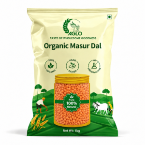 Organic Masur Dal 1KG