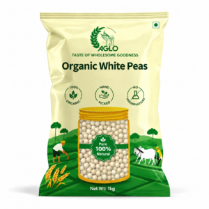 Organic White Peas 1 KG